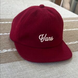 Vans Burgundy Hat